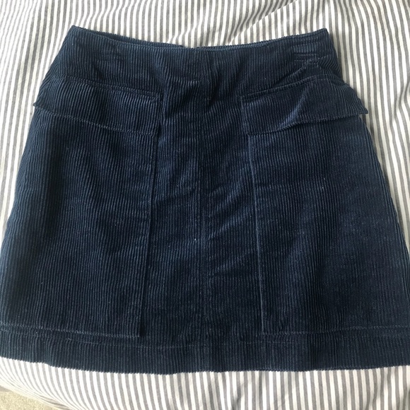 Dresses & Skirts - Navy corduroy Zara skirt